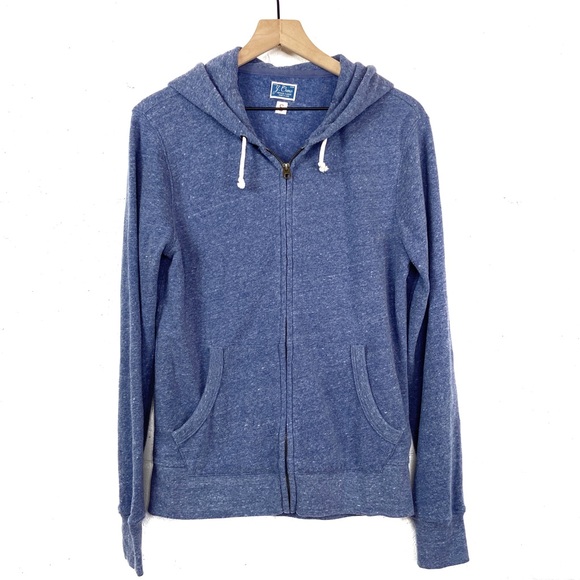 J. Crew Other - J. Crew Vintage Fleece Sweatshirt Hoodie Blue S